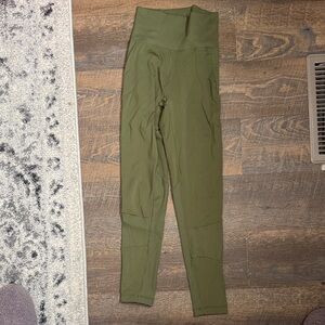 Adidas Olive Green Leggings